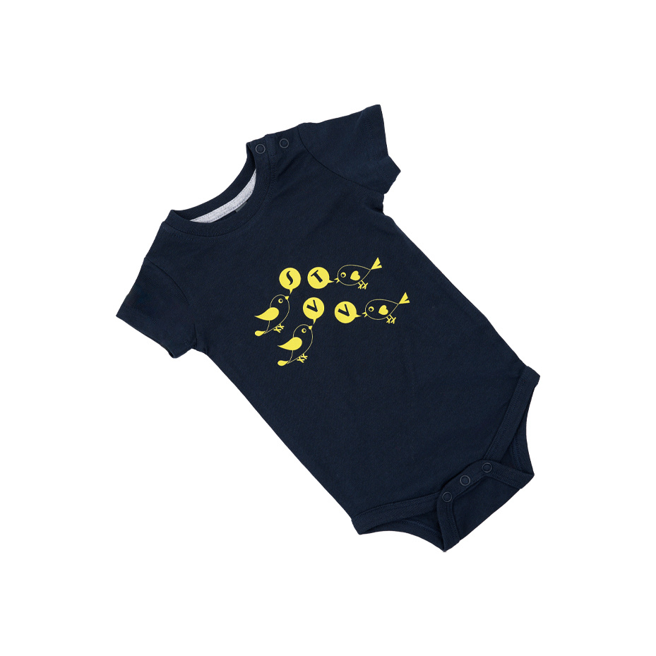 Topfanz STVV body navy blauw - 4 birds