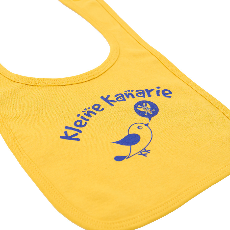 Topfanz Bib yellow - Kleine kanarie
