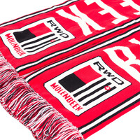 Topfanz Scarf 2 vertical white stripes RWDM