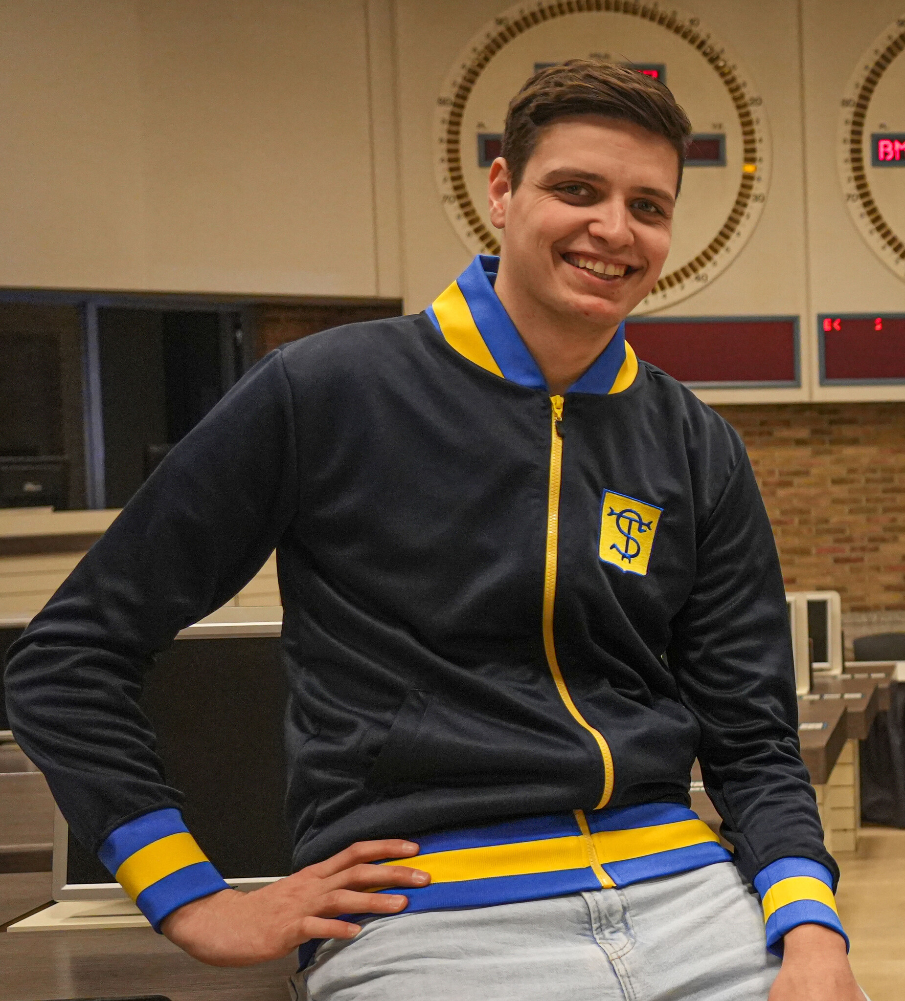 Topfanz Retro Jacket bleu 100 ans STVV