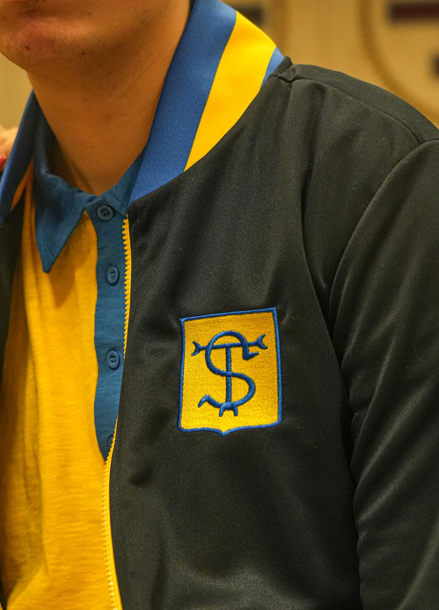 Topfanz Retro Jacket bleu 100 ans STVV