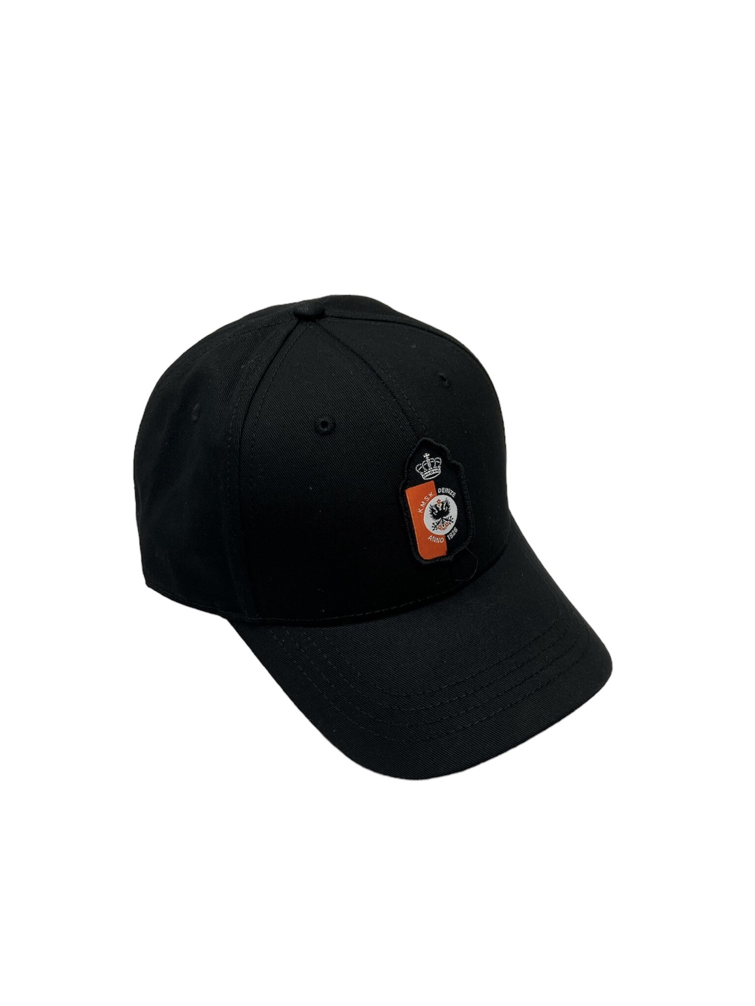 Topfanz Black cap with logo KMSK Deinze