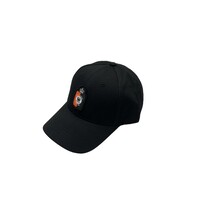 Topfanz Black cap with logo KMSK Deinze