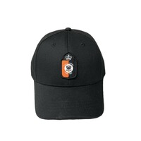 Topfanz Black cap with logo KMSK Deinze