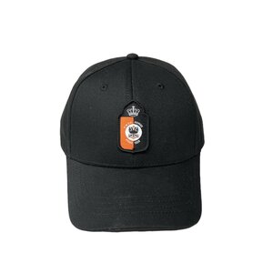 Black cap with logo KMSK Deinze