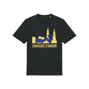 T-shirt Chaussée D'Amour - Zwart