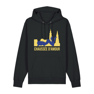 Hoodie Chaussée D'Amour - Zwart