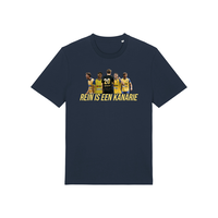 Topfanz T-shirt Rein is een kanarie - Navy Blue