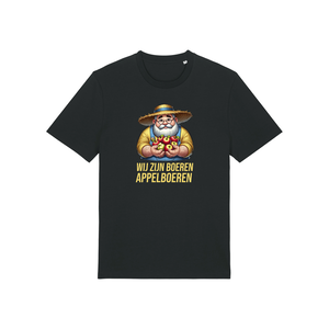 T-shirt Wij zijn appelboeren - Zwart