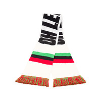 Topfanz Echarpe OH Leuven blanche avec rayures