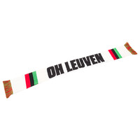 Topfanz OH Leuven sjaal wit met schuine streep