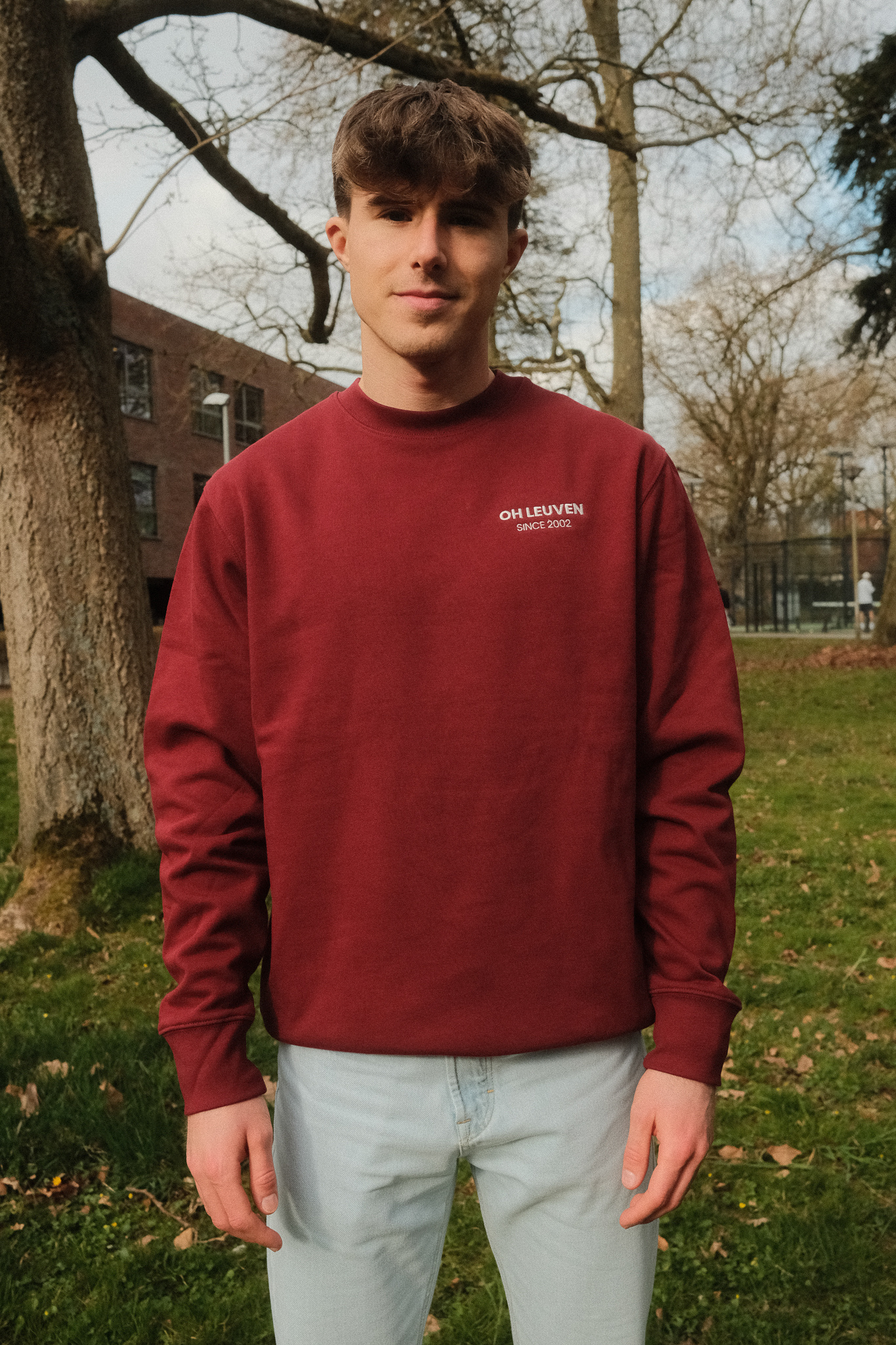 Topfanz Sweater OH Leuven since 2002 - Burgundy
