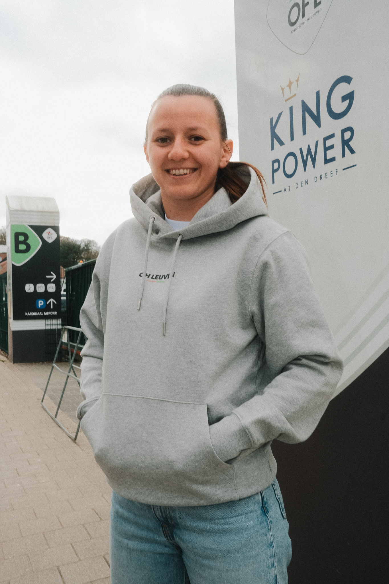 Topfanz Hoodie OH Leuven - Grijs