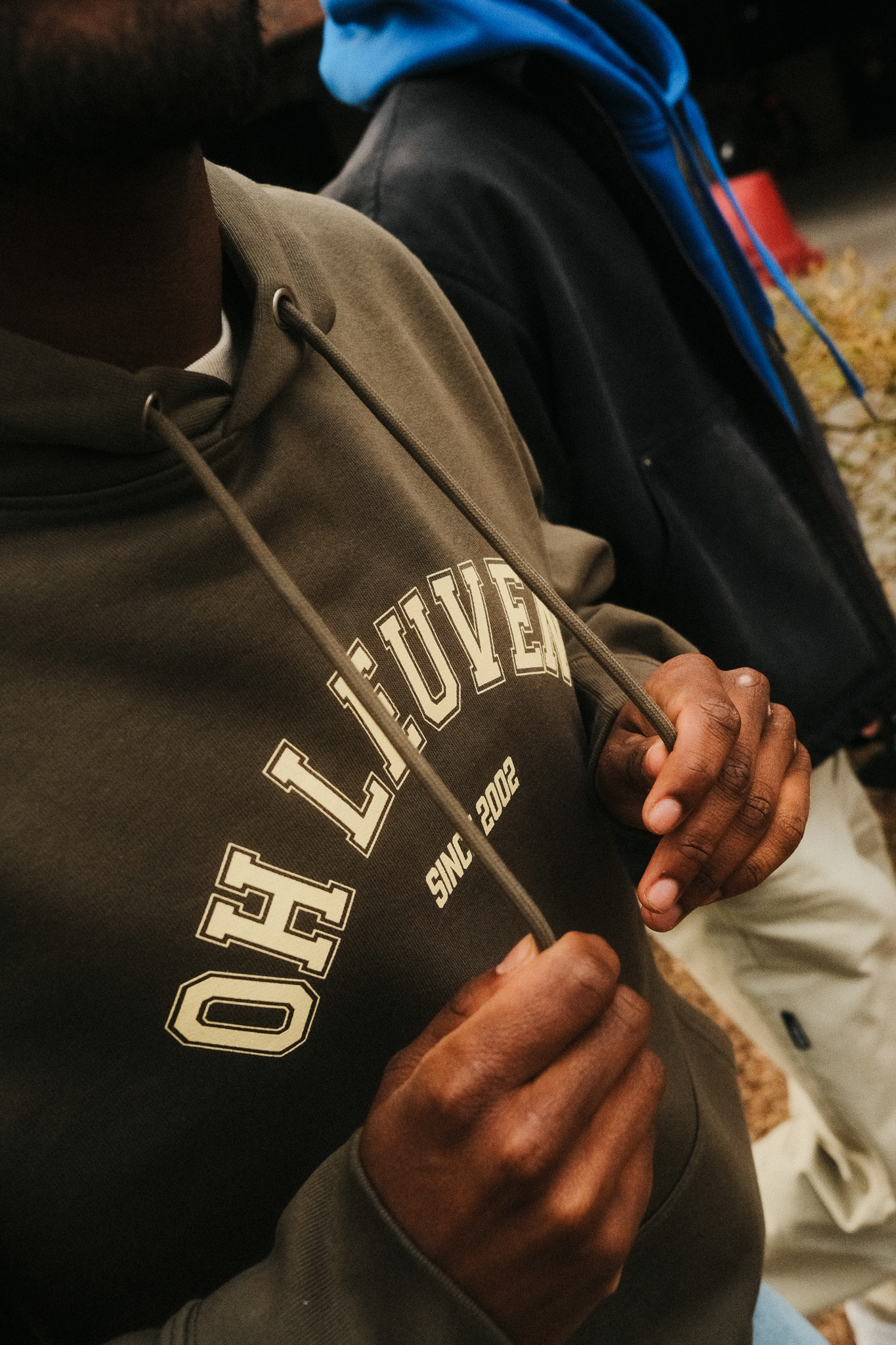 Topfanz Hoodie OH Leuven since 2002 - Khaki