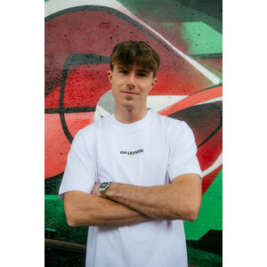T-shirt 'OH' Leuven -  Wit/Groen