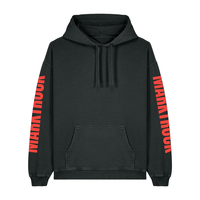 Marktrock hoodie MR sleeve - Black