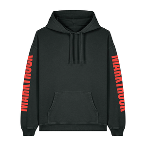 Marktrock hoodie MR sleeve - Black
