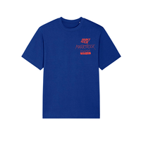 Marktrock t-shirt MR Logo's - Worker Blue