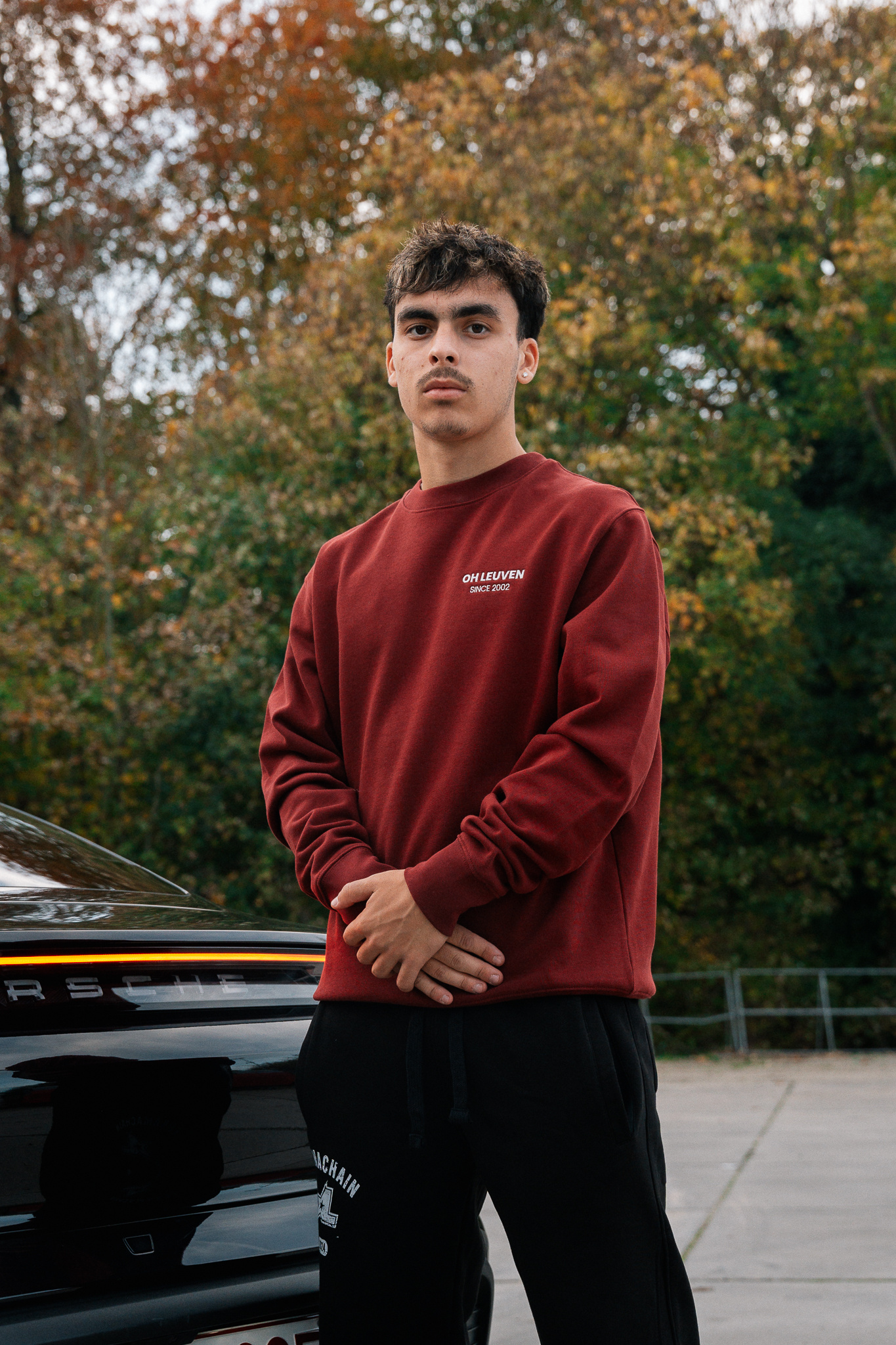 Topfanz Sweater OH Leuven since 2002 - Burgundy