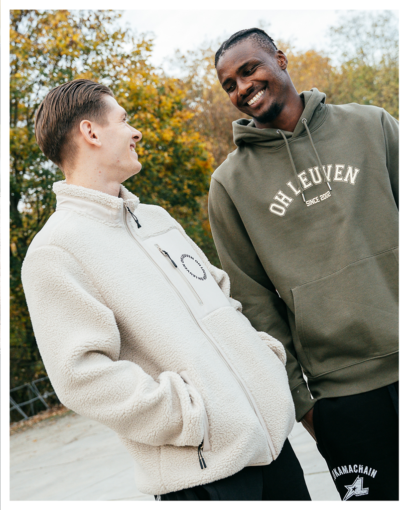 Topfanz Hoodie OH Leuven since 2002 - Khaki