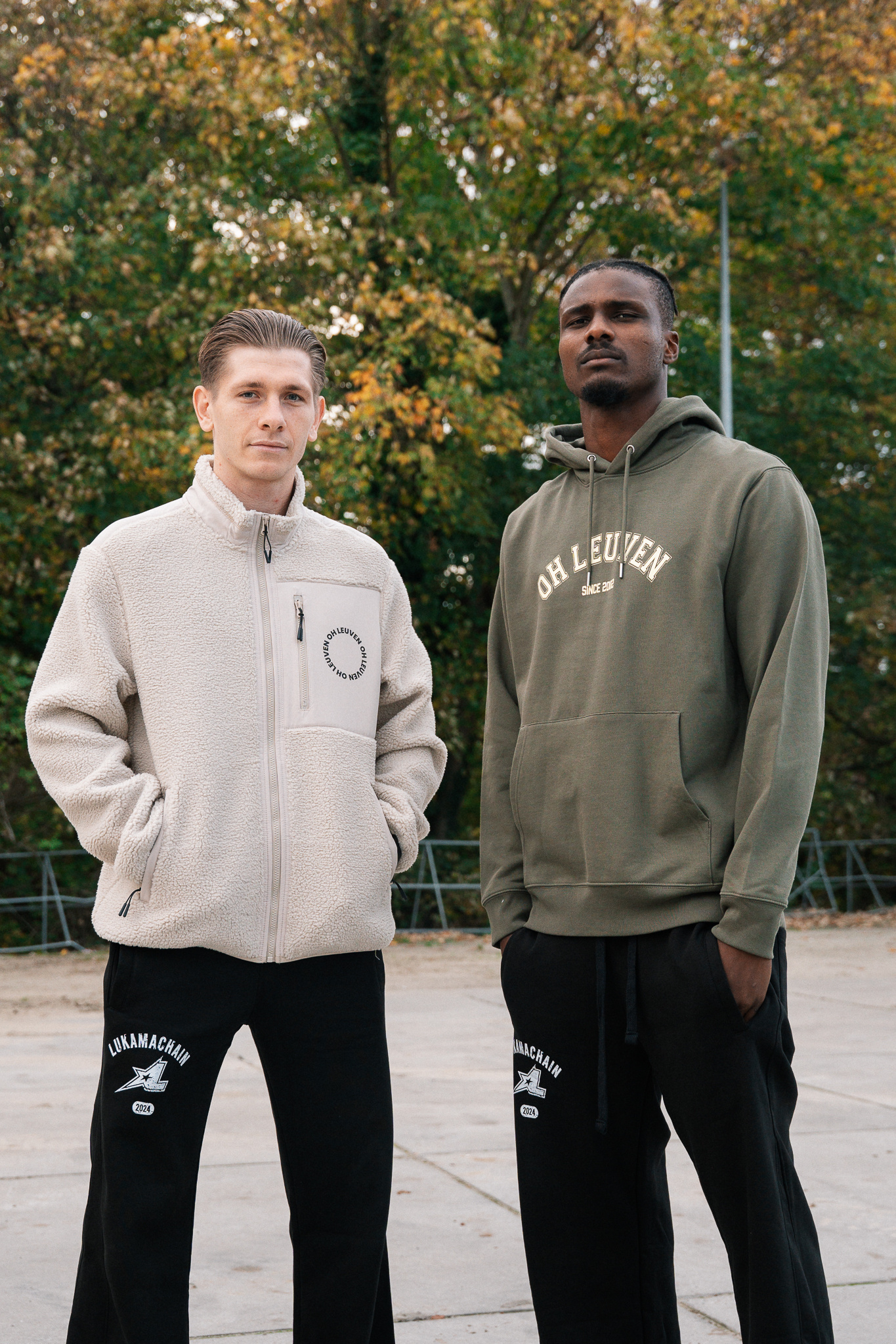 Topfanz Fleece jacket OH Leuven - Desert Dust