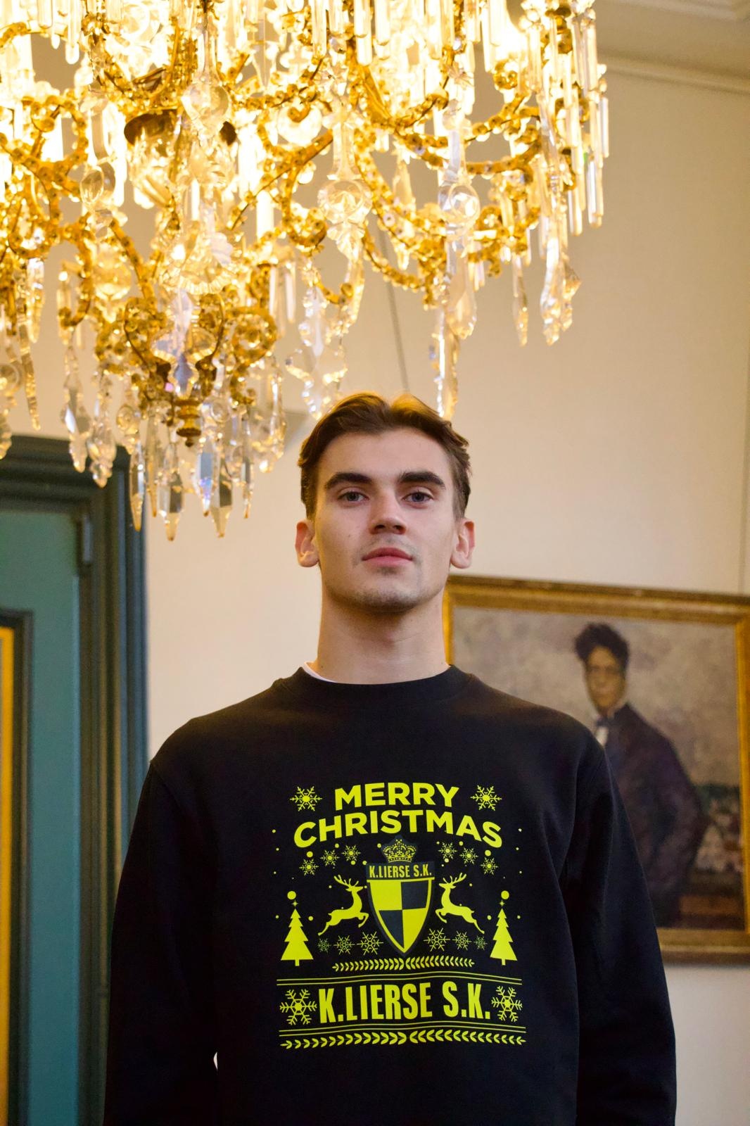 Topfanz Zwarte Kersttrui Lierse