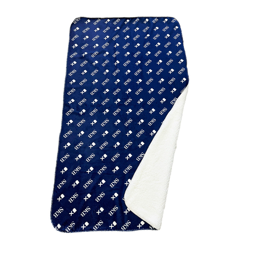 Topfanz Fleece Blanket SKB - Navy (Sherpa)