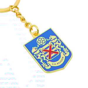 SKB Metalen Sleutelhanger Schild