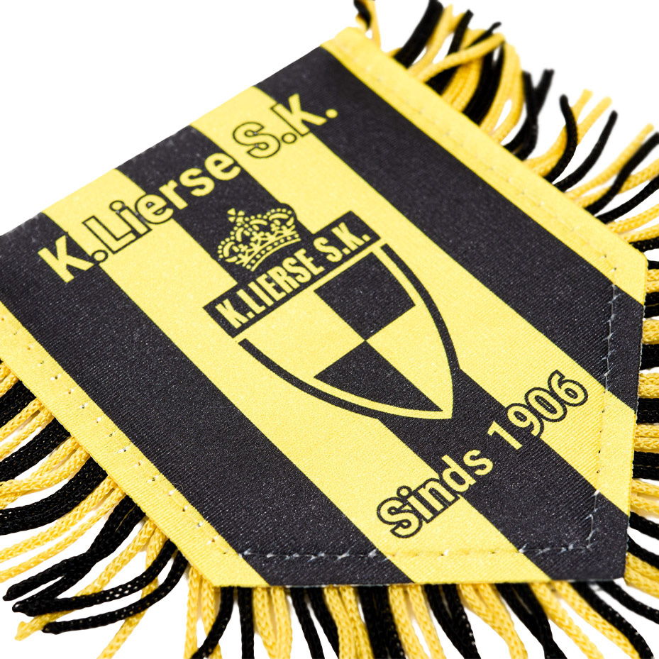 Topfanz Mini Drapeau K. Lierse S.K. (8 x 10 cm)