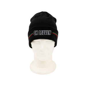 Beanie OH Leuven 2 Stripes (Black)