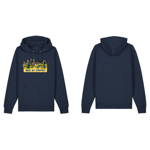 Hoodie Big in Japan - Navy Blue