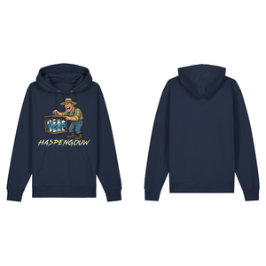 Hoodie gevangen smurfen - Navy Blue