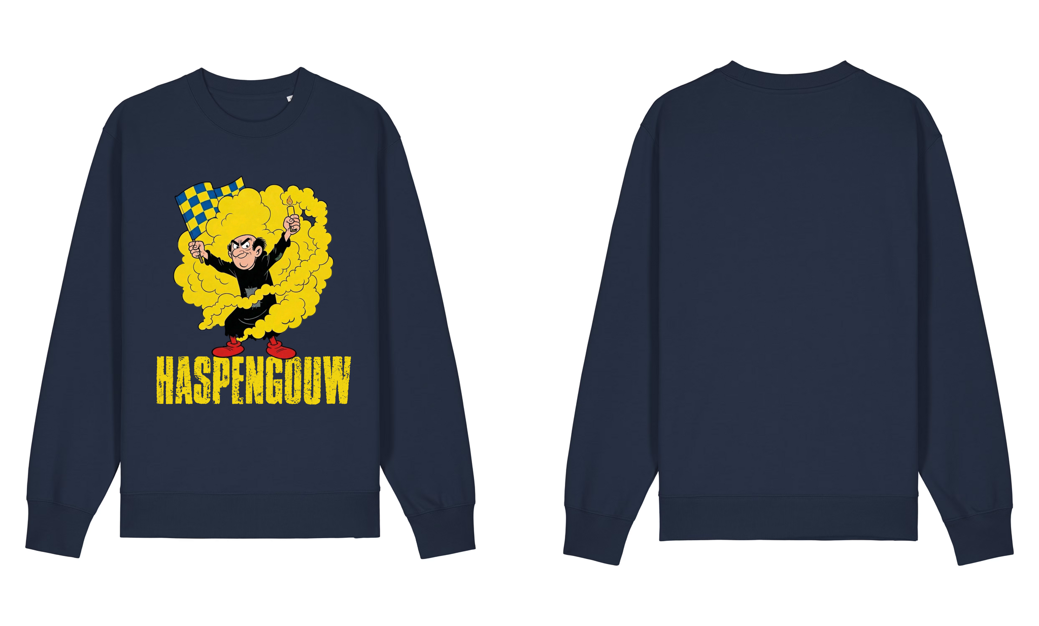 Topfanz Sweater Gargamel x Haspengouw - Navy Blue
