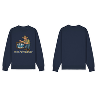 Topfanz Sweater gevangen smurfen - Navy Blue