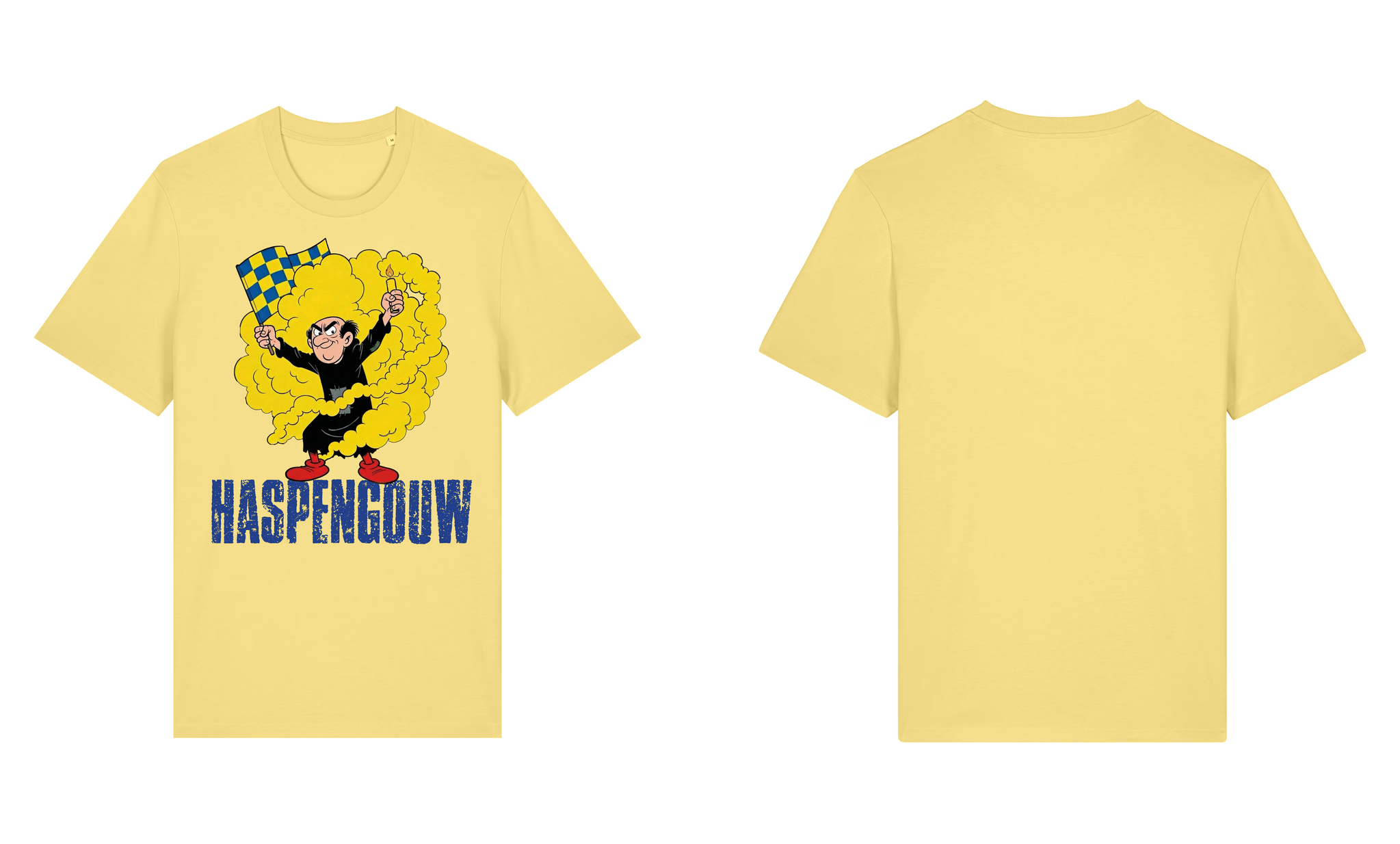 Topfanz T-shirt Gargamel x Haspengouw - Viva Yellow