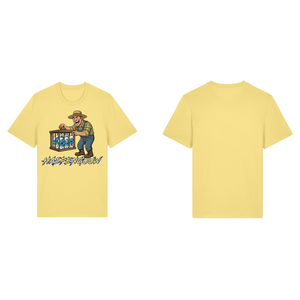 T-shirt gevangen smurfen - Viva Yellow