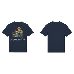 T-shirt gevangen smurfen - Navy Blue