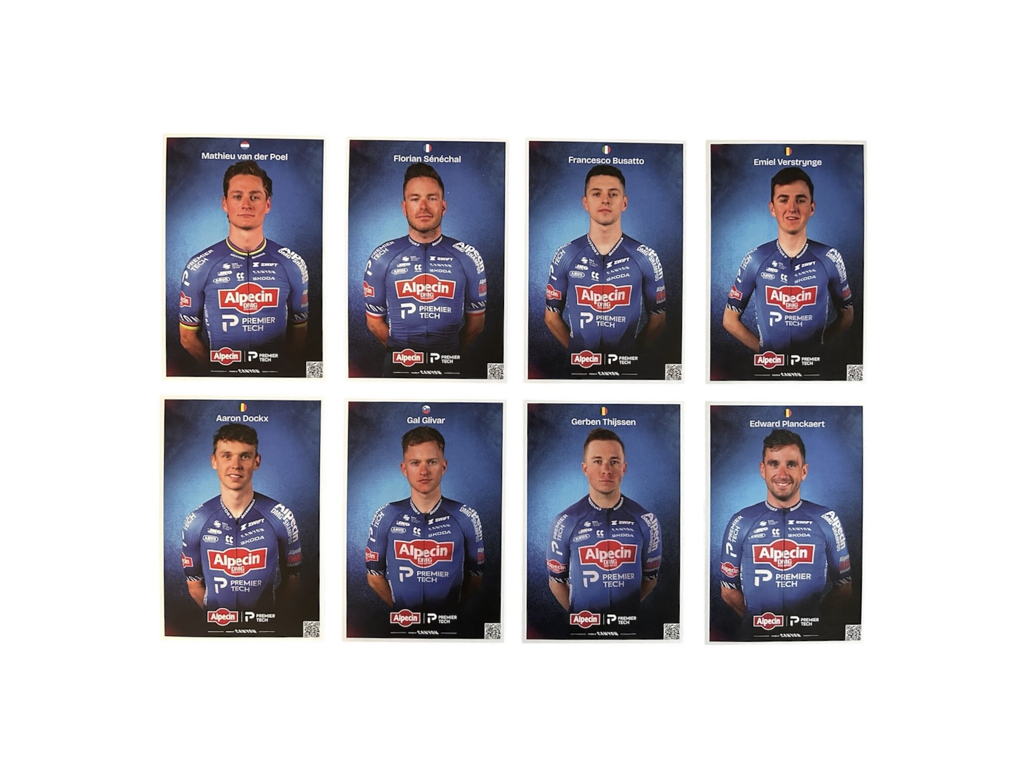 Topfanz Fotokaarten Alpecin/Premier Tech 2026
