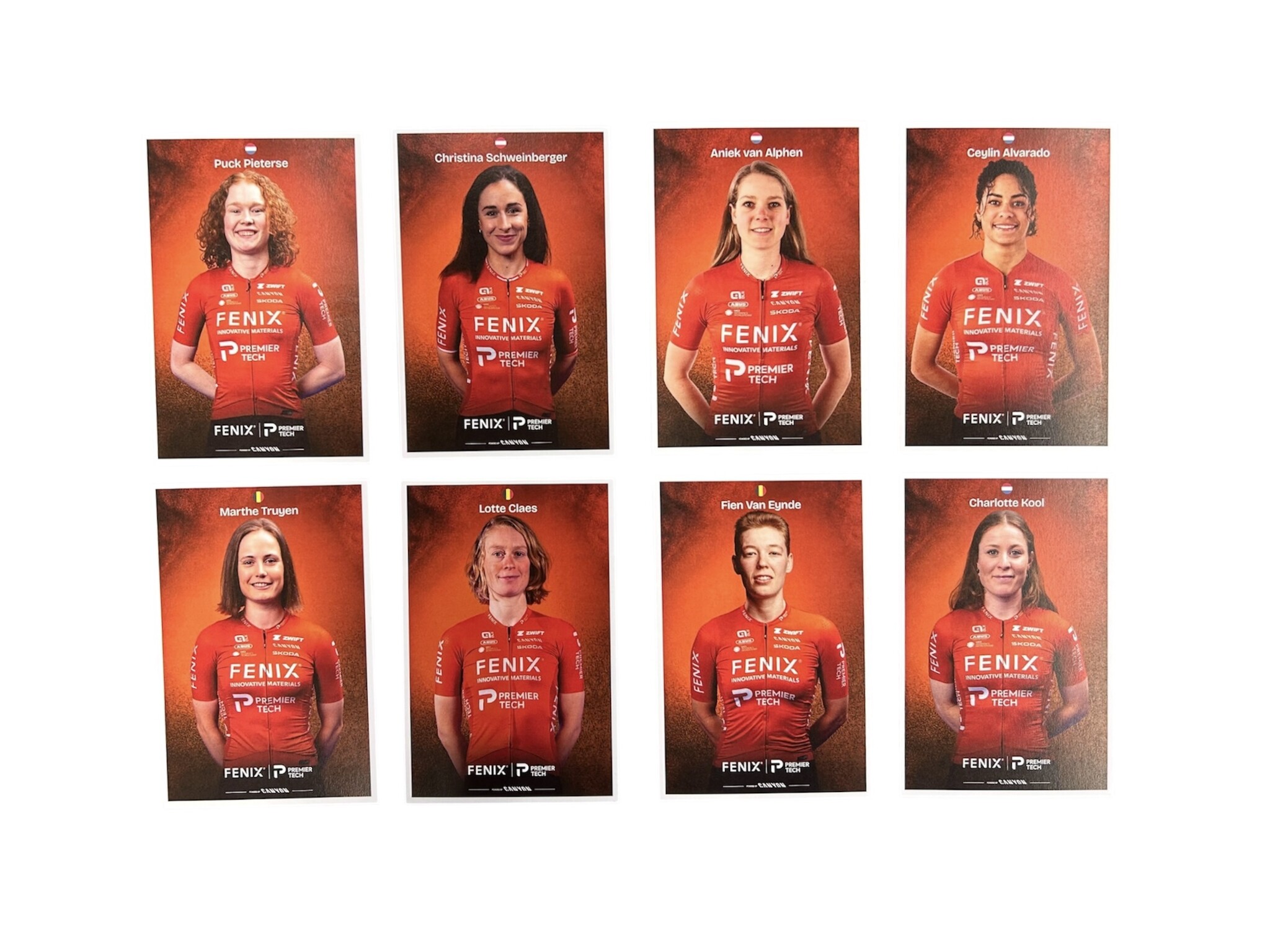 Topfanz Photo cards WorldTeam I Fenix-Premier Tech 2026