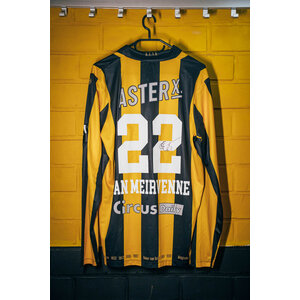 Signed Lierse SK matchworn shirt 120 years limited edition - 22. VAN MEIRVENNE