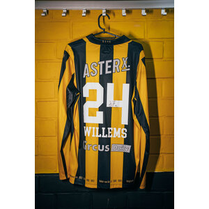 Maillot  dédicacé matchworn du Lierse SK 120 ans limited edition - 24. WILLEMS