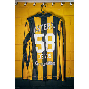 Signed Lierse SK matchworn shirt 120 years limited edition - 58. DE VOS
