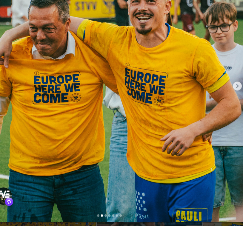 Topfanz T-shirt 'Europe - Here we come'
