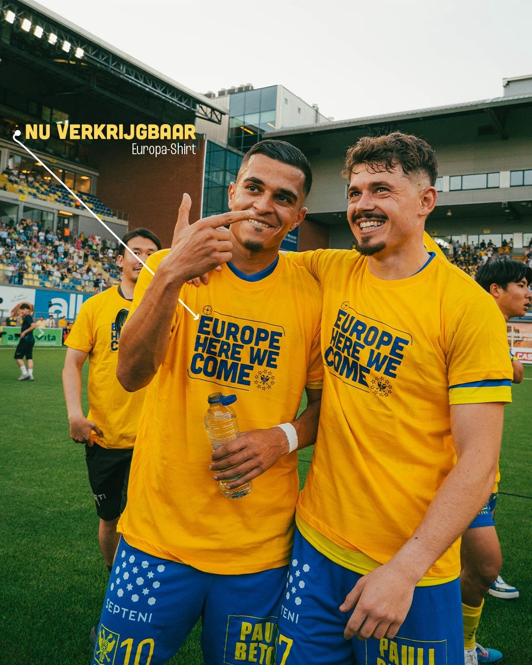 Topfanz T-shirt 'Europe - Here we come'