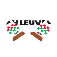 Topfanz OH Leuven - Écharpe de la saison 26-27 (blanche/à carreaux)