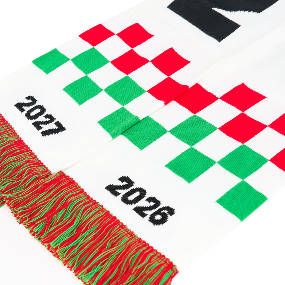 Topfanz OH Leuven - Seizoen 26-27 Sjaal (wit/geruit)
