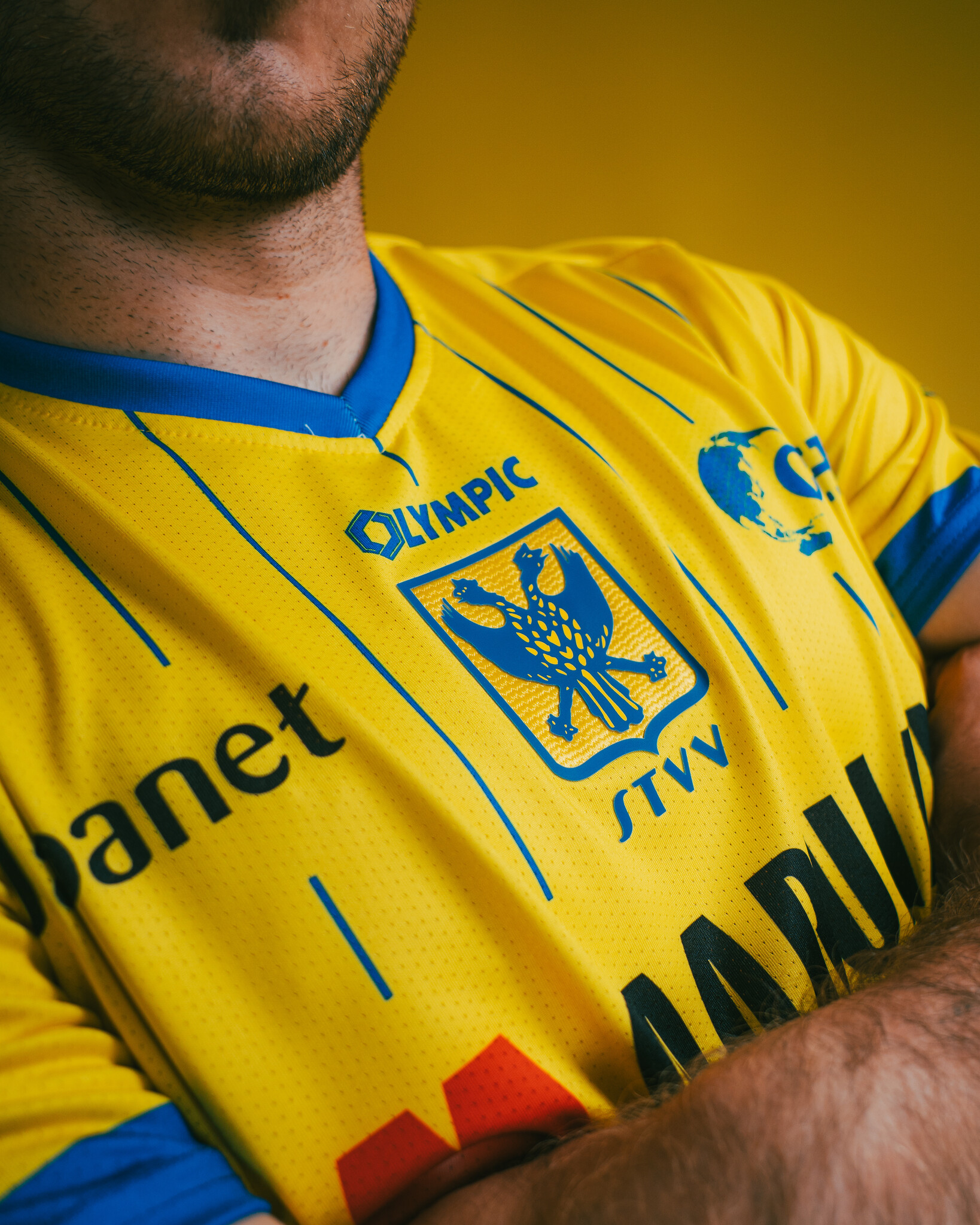 Official Game Jersey STVV Yellow 2026-2027 シント=トロイデン VV 公式ホームユニフォーム Official Game Jersey STVV Yellow 2026-2027 シント=トロイデン VV 公式ホームユニフォーム