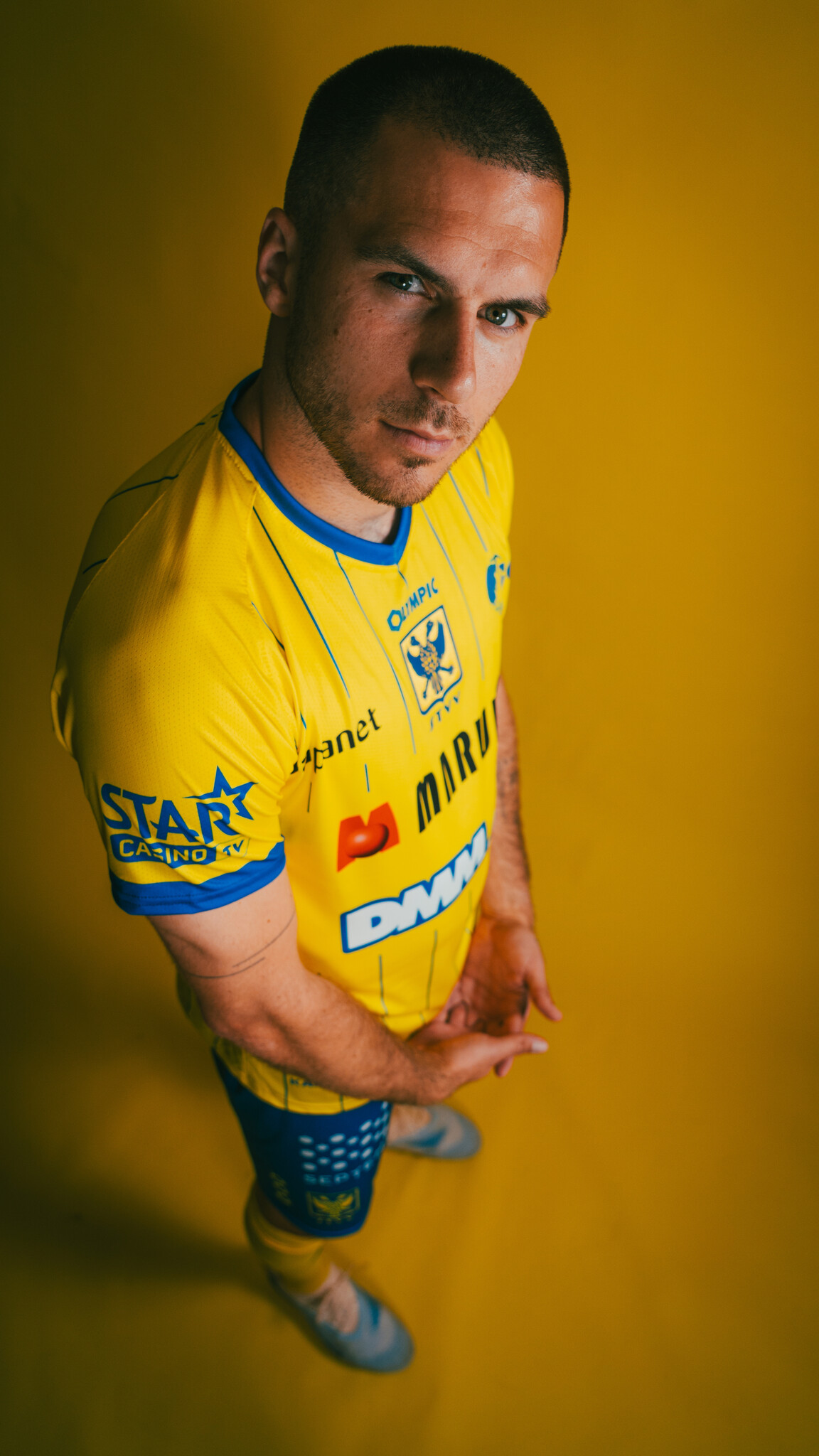Official Game Jersey STVV Yellow 2026-2027 シント=トロイデン VV 公式ホームユニフォーム Official Game Jersey STVV Yellow 2026-2027 シント=トロイデン VV 公式ホームユニフォーム