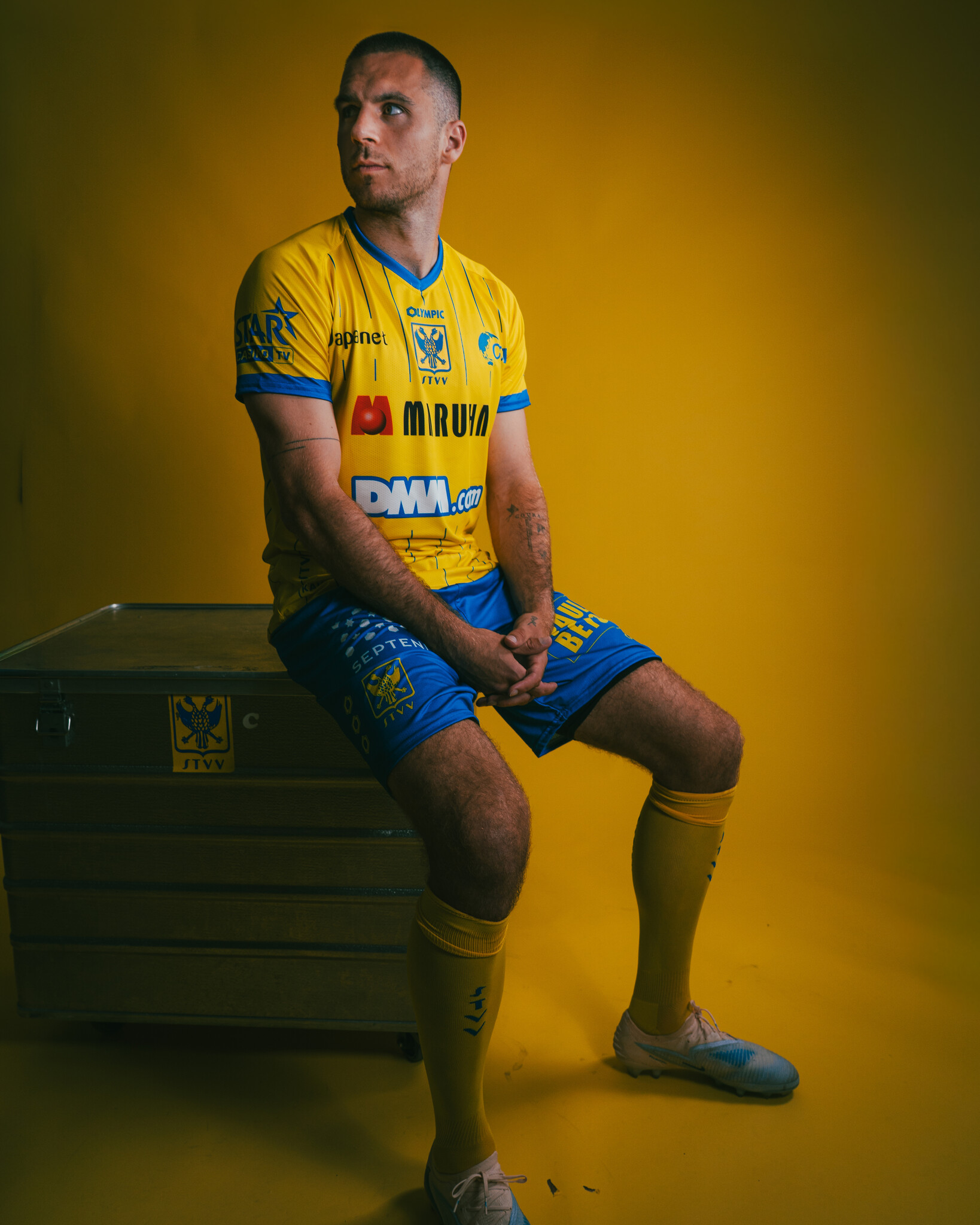 Official Game Jersey STVV Yellow 2026-2027 シント=トロイデン VV 公式ホームユニフォーム Official Game Jersey STVV Yellow 2026-2027 シント=トロイデン VV 公式ホームユニフォーム