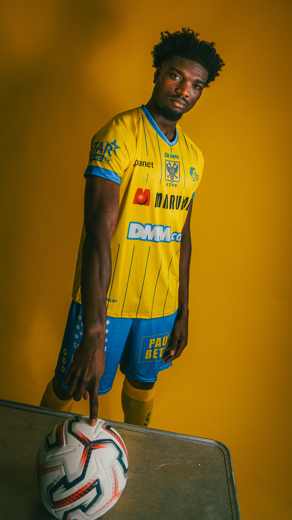 Official Game Jersey STVV Yellow 2026-2027 シント=トロイデン VV 公式ホームユニフォーム Official Game Jersey STVV Yellow 2026-2027 シント=トロイデン VV 公式ホームユニフォーム